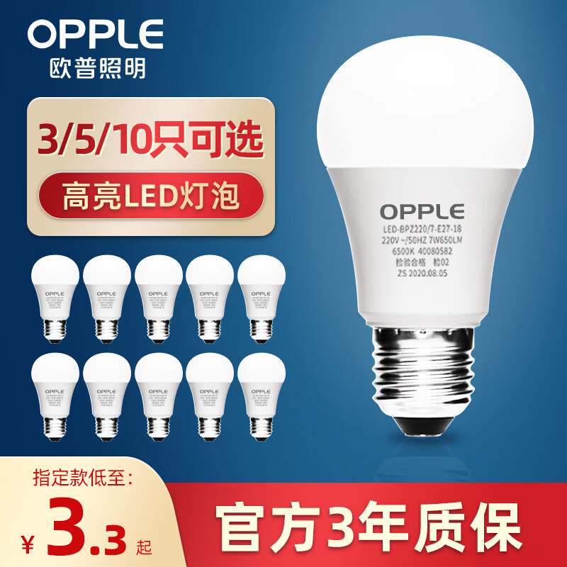 欧普照明获得外观设计专利授权：“台灯”