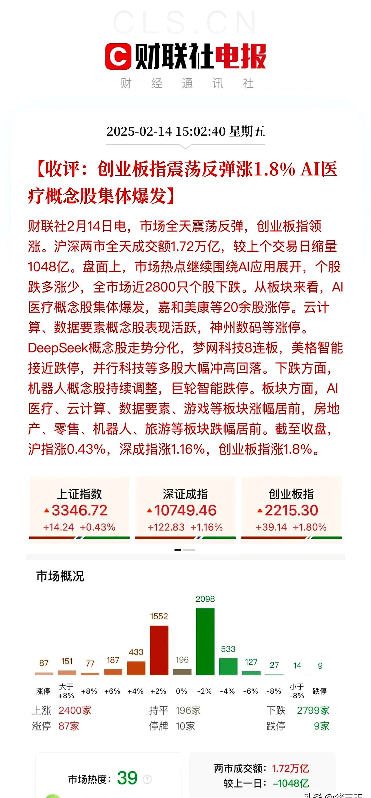 好上好：截止2025年7月10日股东人数为67,010户