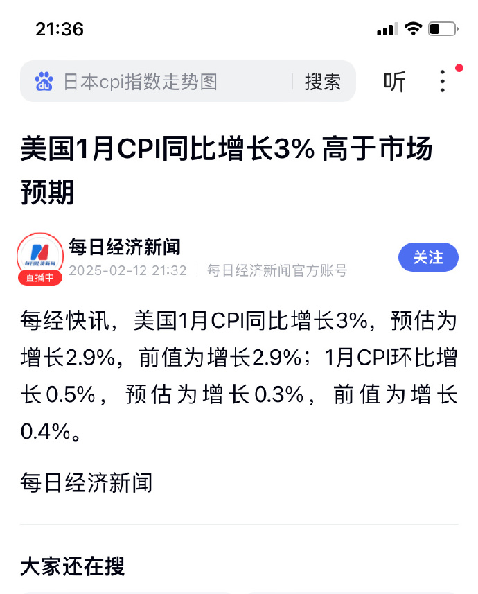 美国7月CPI同比涨幅低于预期 美债收益率盘中跳水