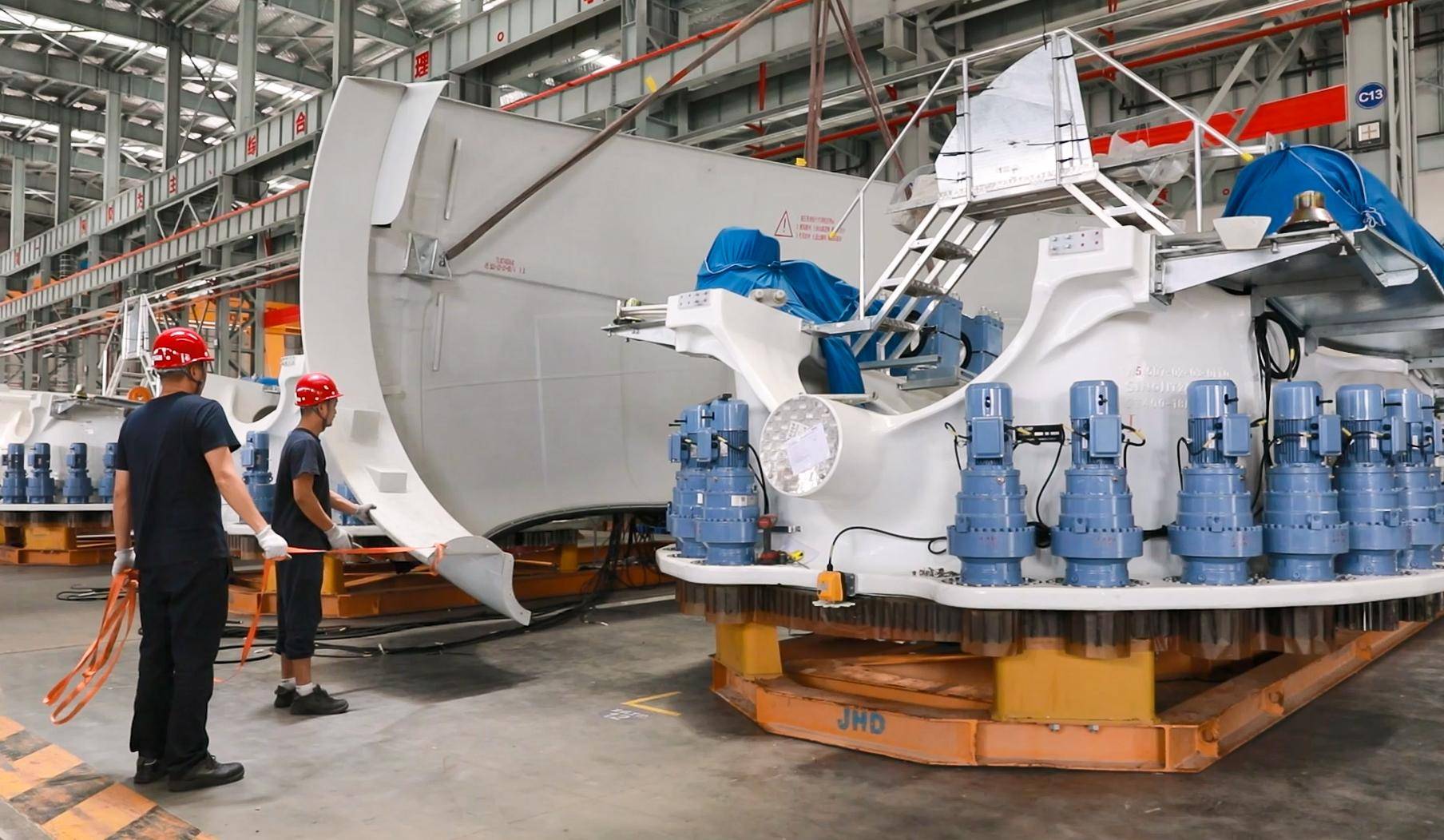 通达动力：公司主要向GE供应风力发电机铁芯