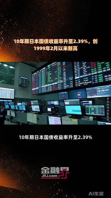 20年期日本国债收益率上升6.5个基点，至3.260%